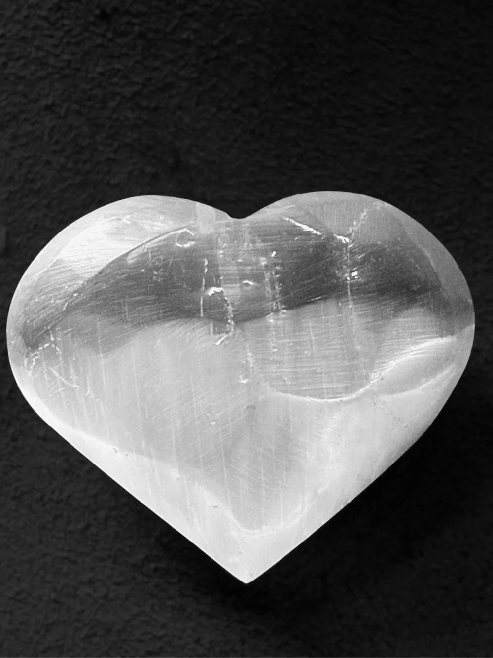 Lumurian Quartz Crystal Heart Shape!